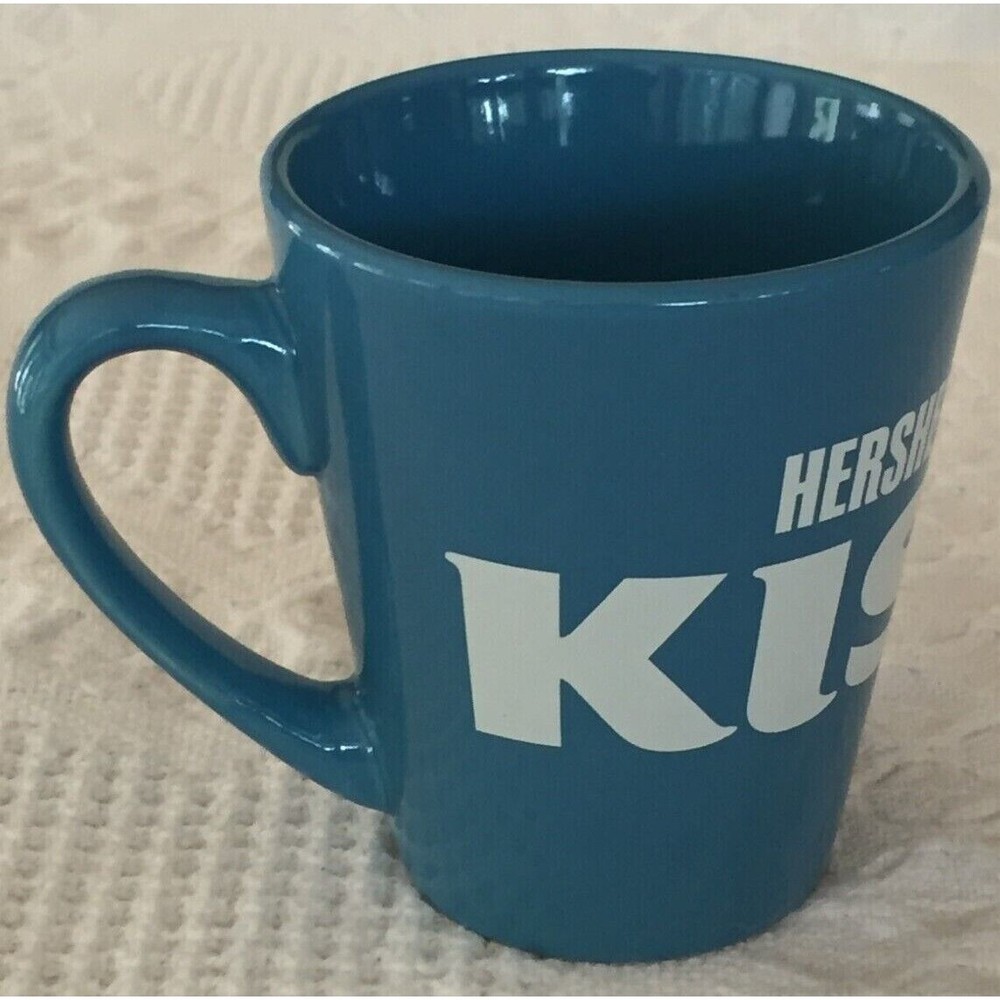 Hershey Kisses Blue 11 Oz Ceramic Coffee Cup Mug - NWOT